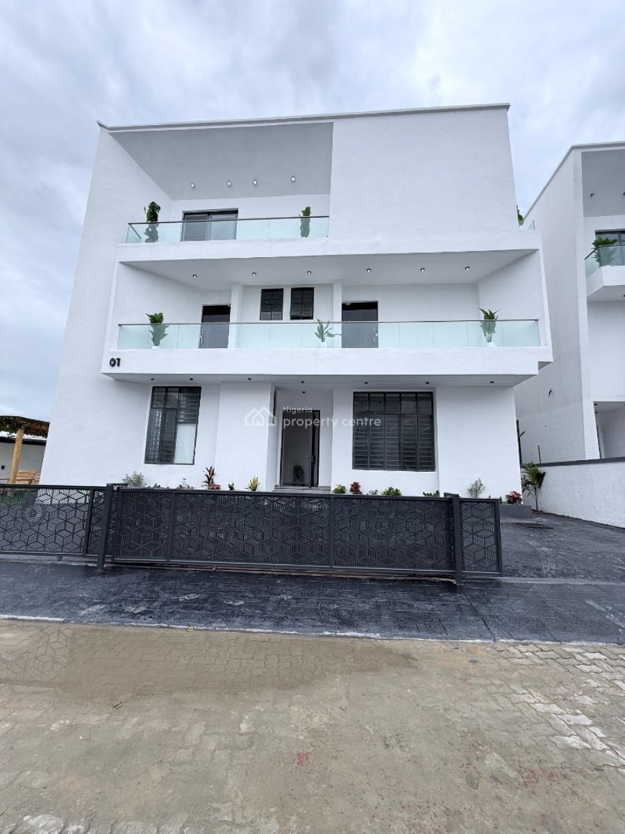 5-bedroom Fully Detached Luxury Home with Rooftop & Cinema, Chevron, Lekki, Lagos, Detached Duplex for Sale