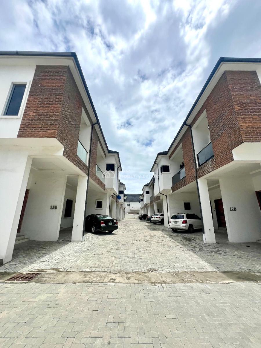 Well Finished 4bedroom Terrace Duplex with Communal Pool and Gym, Orchid, Lekki, Lagos, Terraced Duplex for Sale