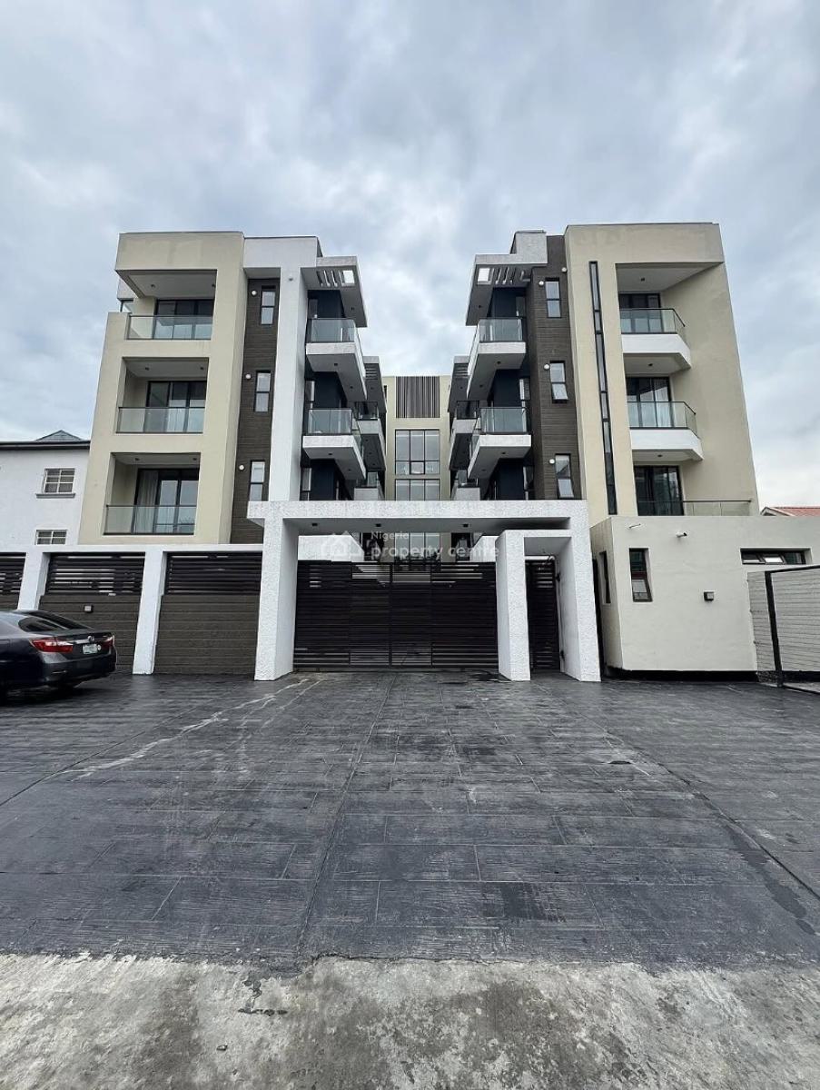 Brand New 3-bedroom Apartment with Bq and Elevator, Lekki Phase 1, Lekki, Lagos, Flat / Apartment for Rent
