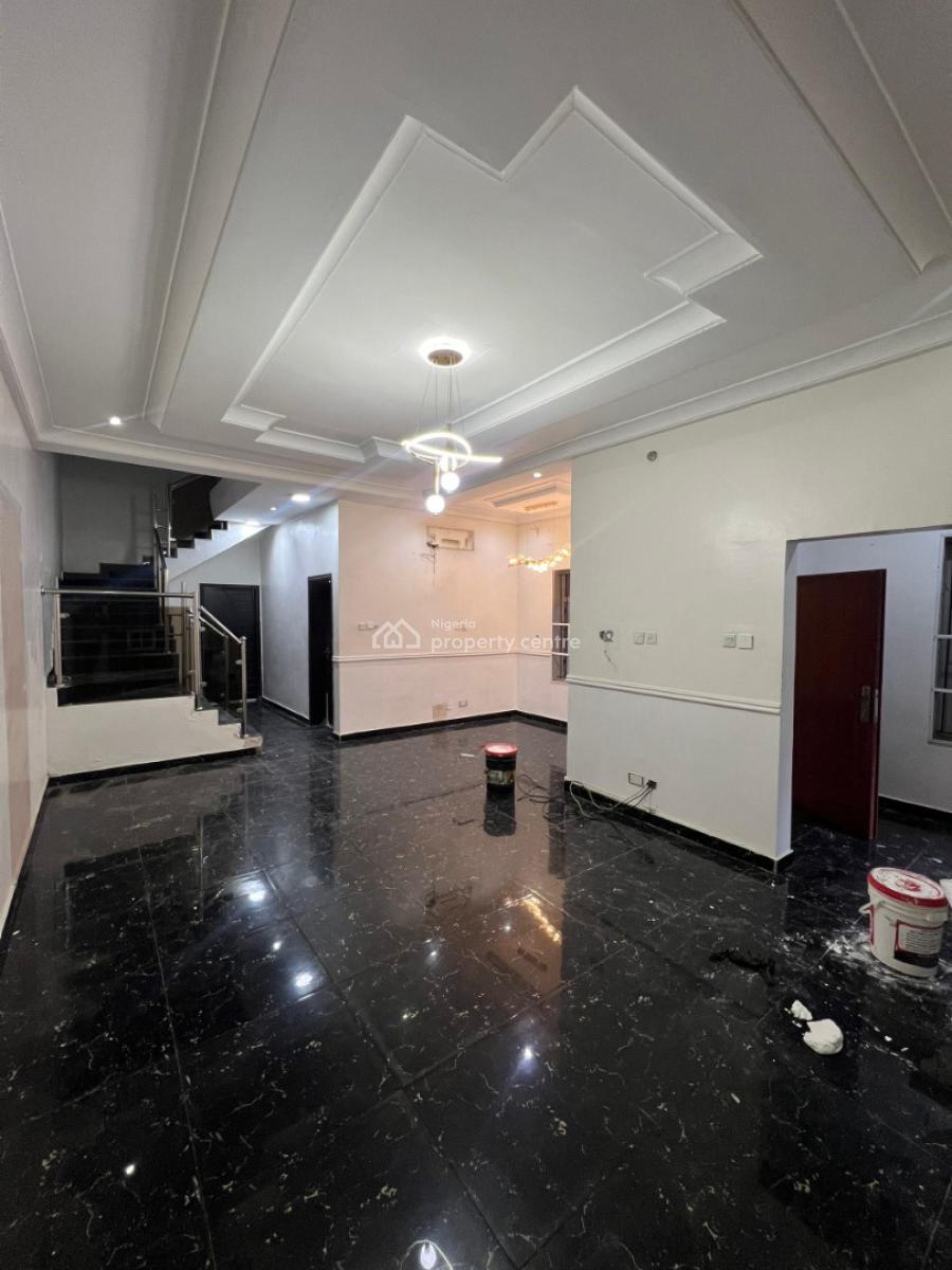 4bedroom Semi Detached Duplex + Bq, Chevron Lekki, Lekki, Lagos, Semi-detached Duplex for Rent