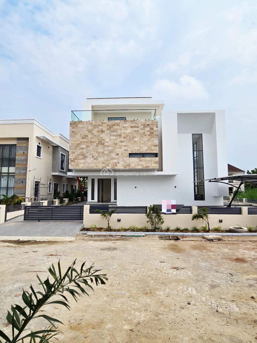 a Perfectionistic 5 Bedroom Fully Detached Duplex with Pool, Chevron, Lekki, Lagos, Detached Duplex for Sale