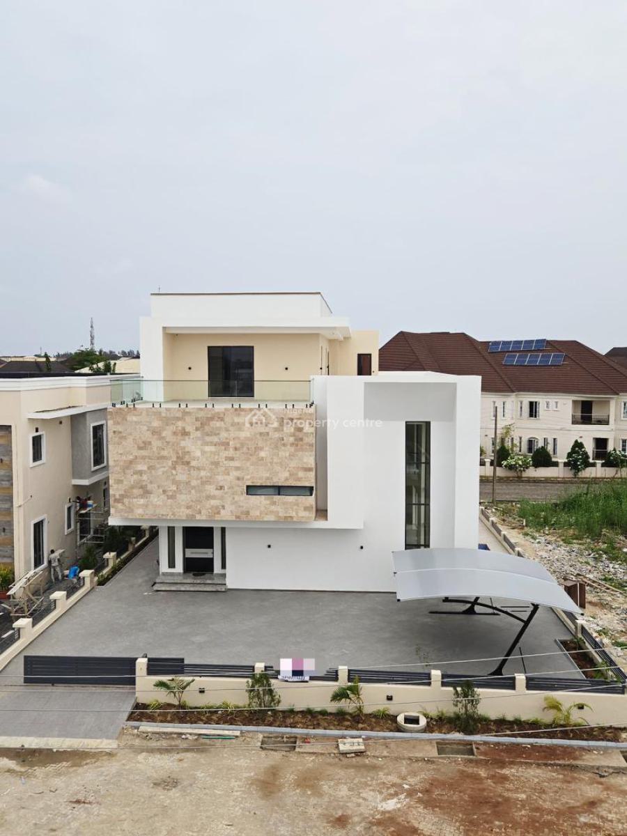 a Perfectionistic 5 Bedroom Fully Detached Duplex with Pool, Chevron, Lekki, Lagos, Detached Duplex for Sale