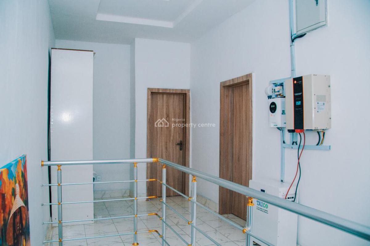 Fully Furnished 4 Bedroom Terrace Duplex with Inverter, Ikota Villa Estate, Lekki, Lagos, Terraced Duplex for Rent