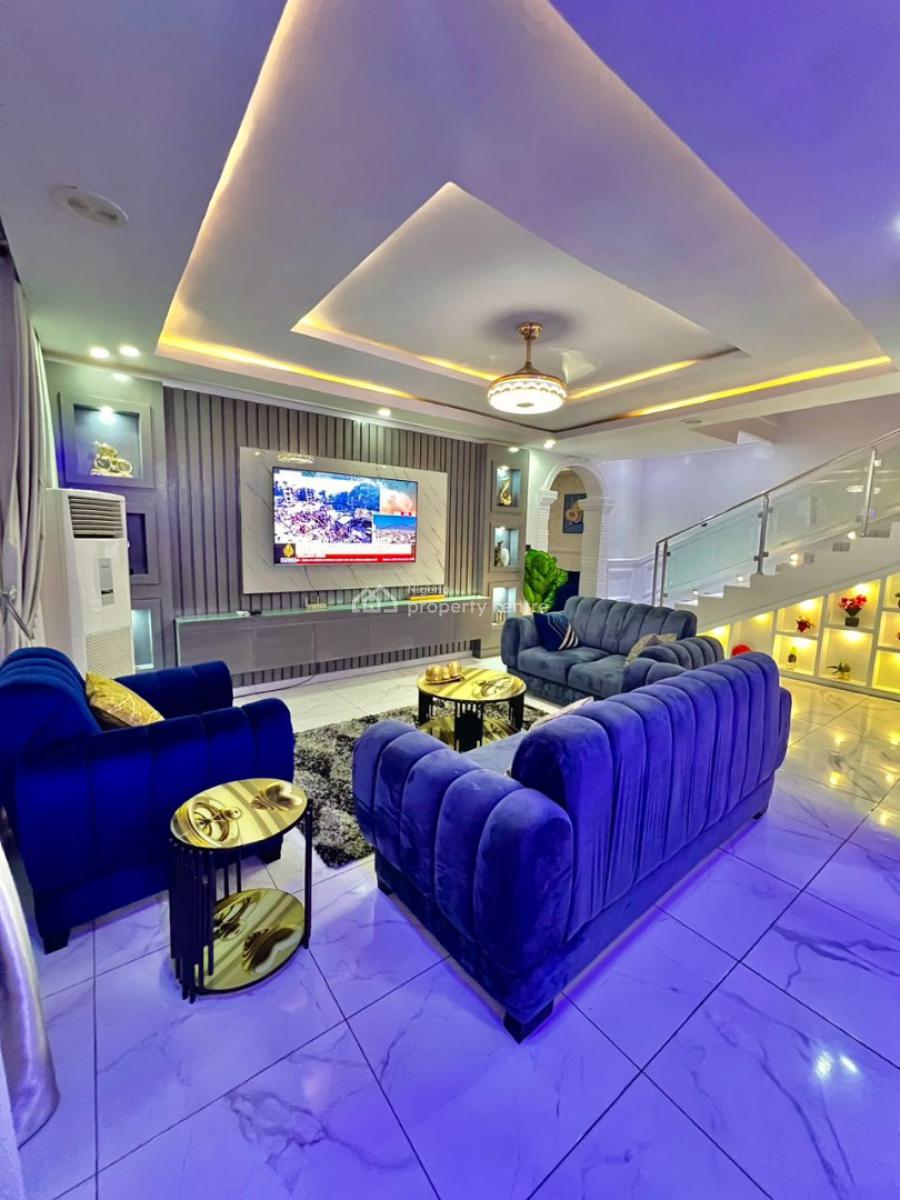 Spacious 5-bedroom Finished and Furnished Duplex Available for You, Ikate Environment, Ikate, Lekki, Lagos, Detached Duplex Short Let