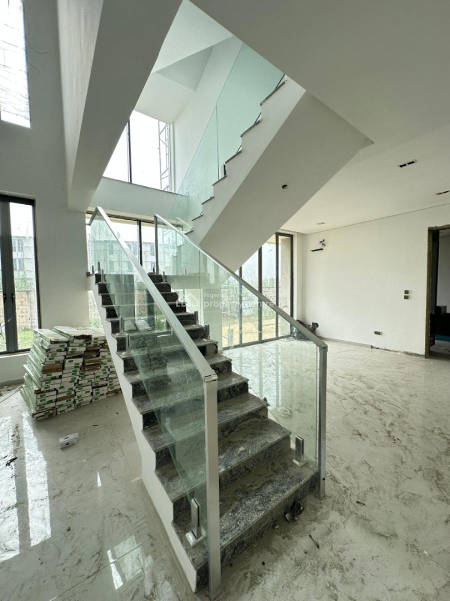 Aesthetic Pleasing 5 Bedroom Fully Detached Duplex with Bq,cinema,pool, Gigantic 5 Bedroom Detached Duplex with Bq,cinema,pool & Rooftop Terra, Ikate, Lekki, Lagos, Detached Duplex for Sale