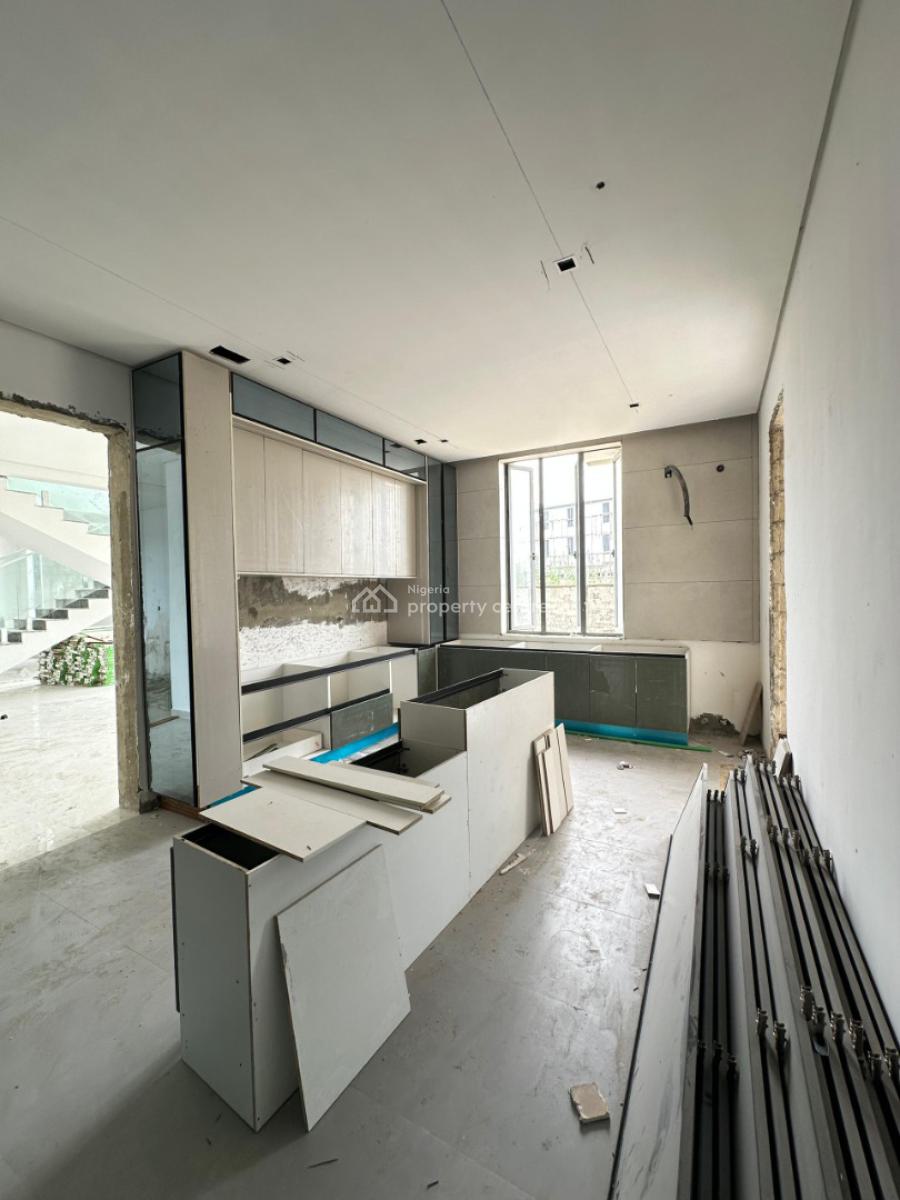 Aesthetic Pleasing 5 Bedroom Fully Detached Duplex with Bq,cinema,pool, Gigantic 5 Bedroom Detached Duplex with Bq,cinema,pool & Rooftop Terra, Ikate, Lekki, Lagos, Detached Duplex for Sale