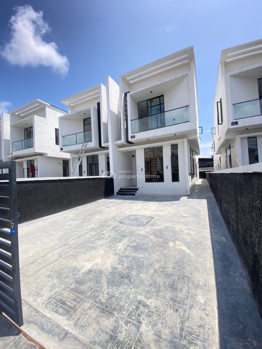 Brand New 4 Bedroom Semi Detached Duplex in an Estate, Idado Estate, Idado, Lekki, Lagos, Detached Duplex for Sale