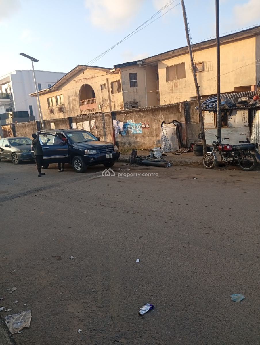 Vacant Block of 4 Spacious 3 Bedroom Flat at Unity Estate Egbeda, Izibaolowo Street Unity Estate Egbeda Alimosho Lagos, Egbeda, Alimosho, Lagos, Block of Flats for Sale