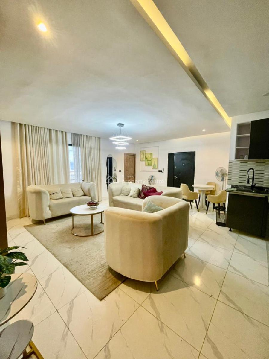 Spacious Fully Furnished 2 Bedroom Apartment with S/pool, Ologolo, Lekki, Lagos, Flat / Apartment for Rent