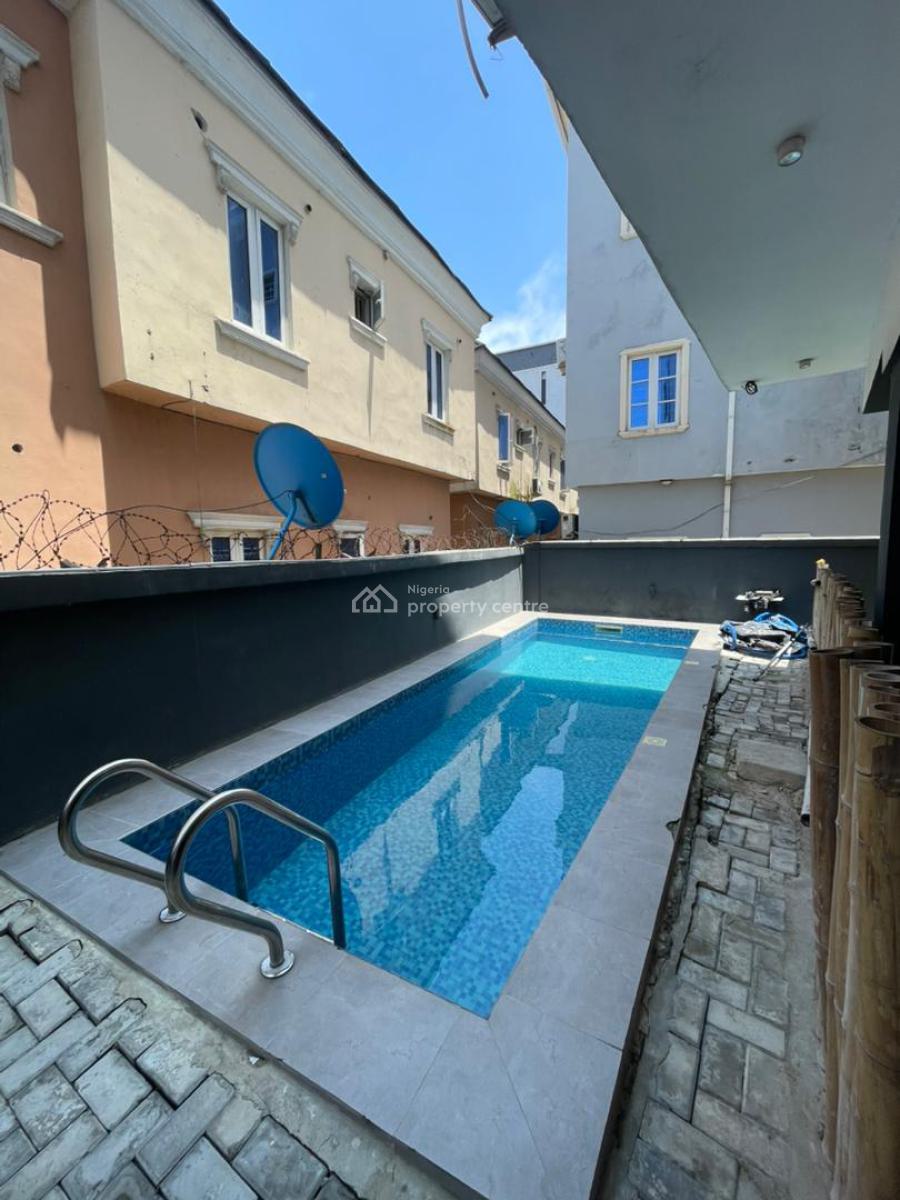 Spacious Fully Furnished 2 Bedroom Apartment with S/pool, Ologolo, Lekki, Lagos, Flat / Apartment for Rent