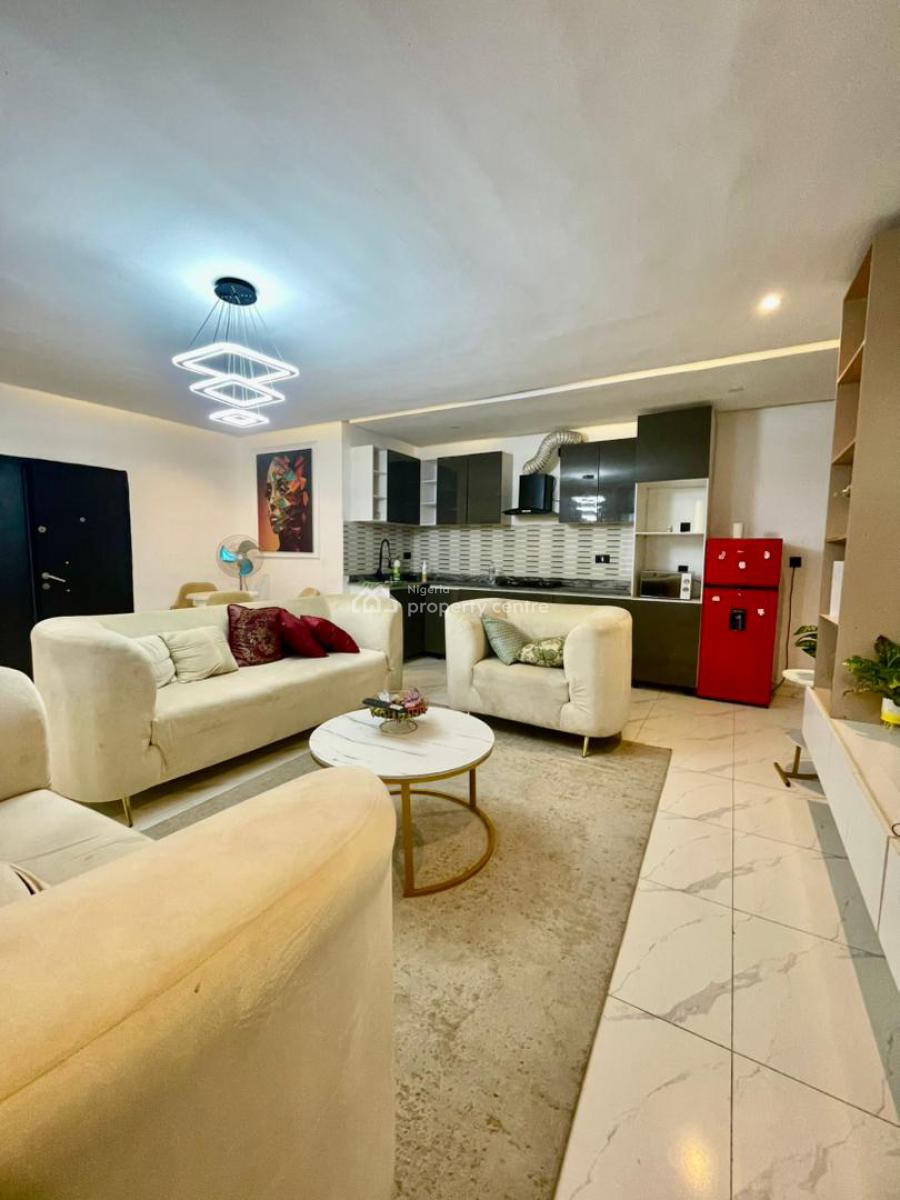 Spacious Fully Furnished 2 Bedroom Apartment with S/pool, Ologolo, Lekki, Lagos, Flat / Apartment for Rent