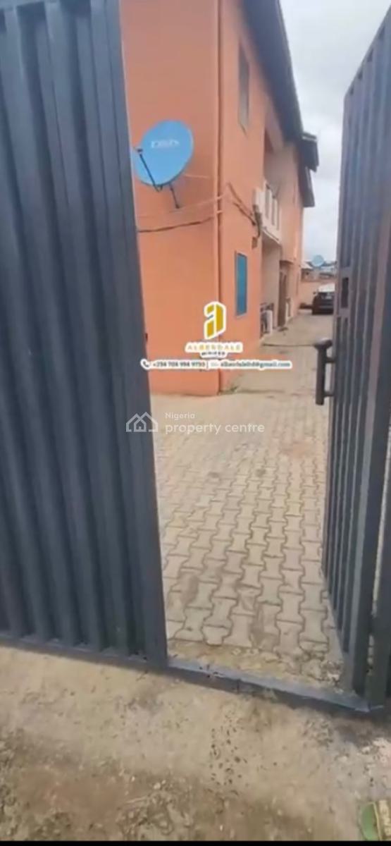 Block of 4 Flats --- Each a 2-bedroom Apartment, Gbagada, Lagos, Block of Flats for Sale