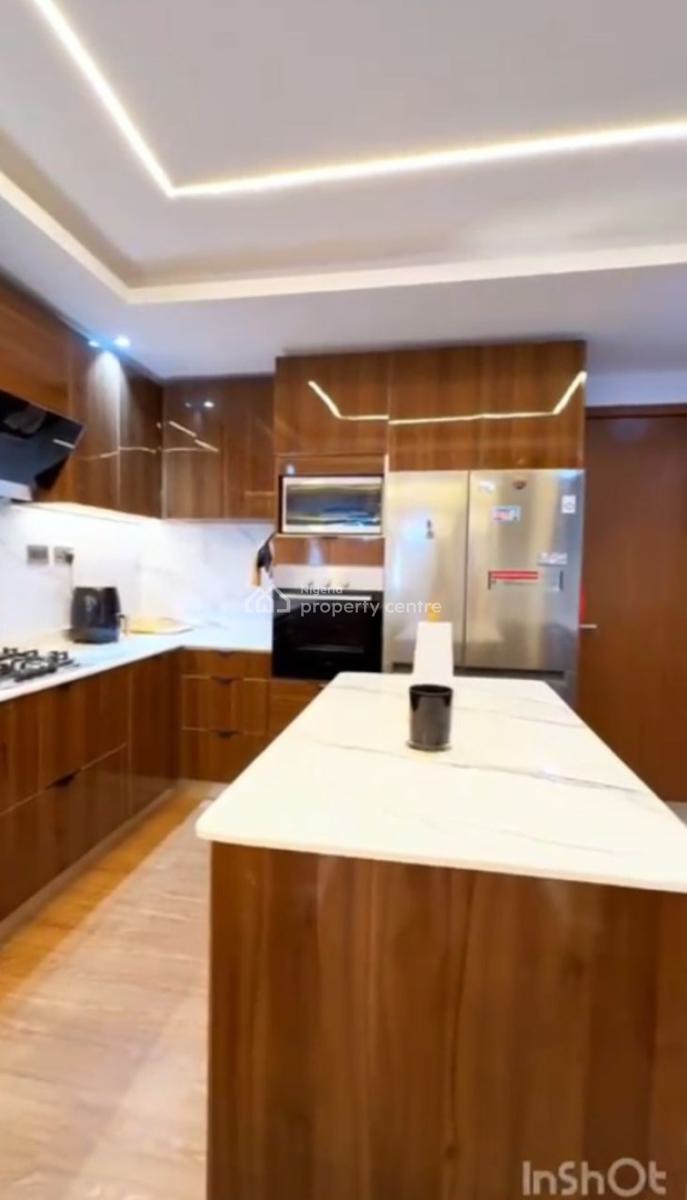 Fully Furnished 3-bedroom Maisonette with  Ocean Views, Off Freedom Way,, Lekki Phase 1, Lekki, Lagos, House for Rent