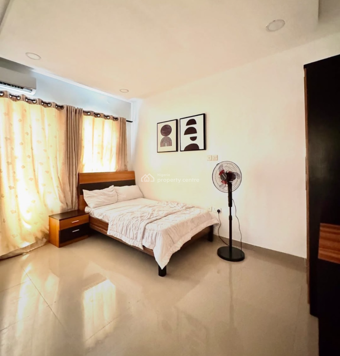 Unfurnished 3 Bedroom Apartment with 4 Air Conditioners, Orchid Road, Lekki, Lagos, Flat / Apartment for Rent