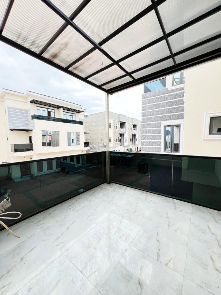 Massive 4 Bedroom Fuly Detached Duplex with Rooftop Terrace, Osapa, Lekki, Lagos, Detached Duplex for Sale