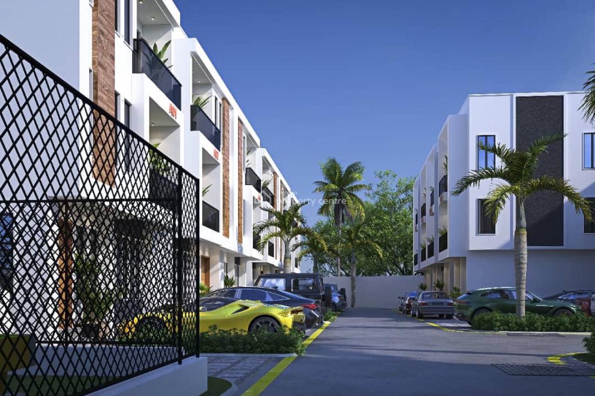 3 Bedroom Terrace Duplex with a Bq Wisdom Court, Adjacent Lekki Gardens Phase 2 Estate, Ajah, Lagos, Terraced Duplex for Sale
