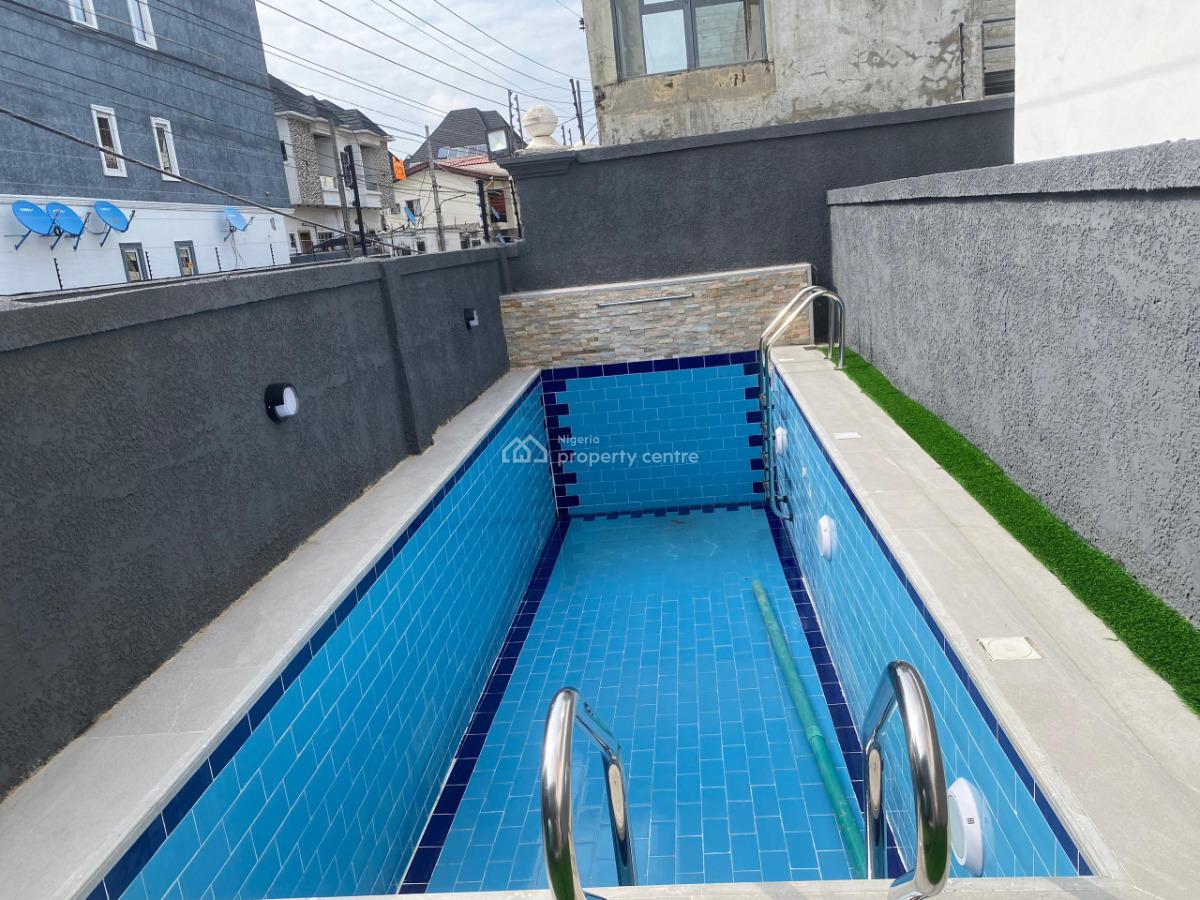 a 4 Bedroom Duplex, By Shoprite Road, Osapa, Lekki, Lagos, Terraced Duplex for Sale