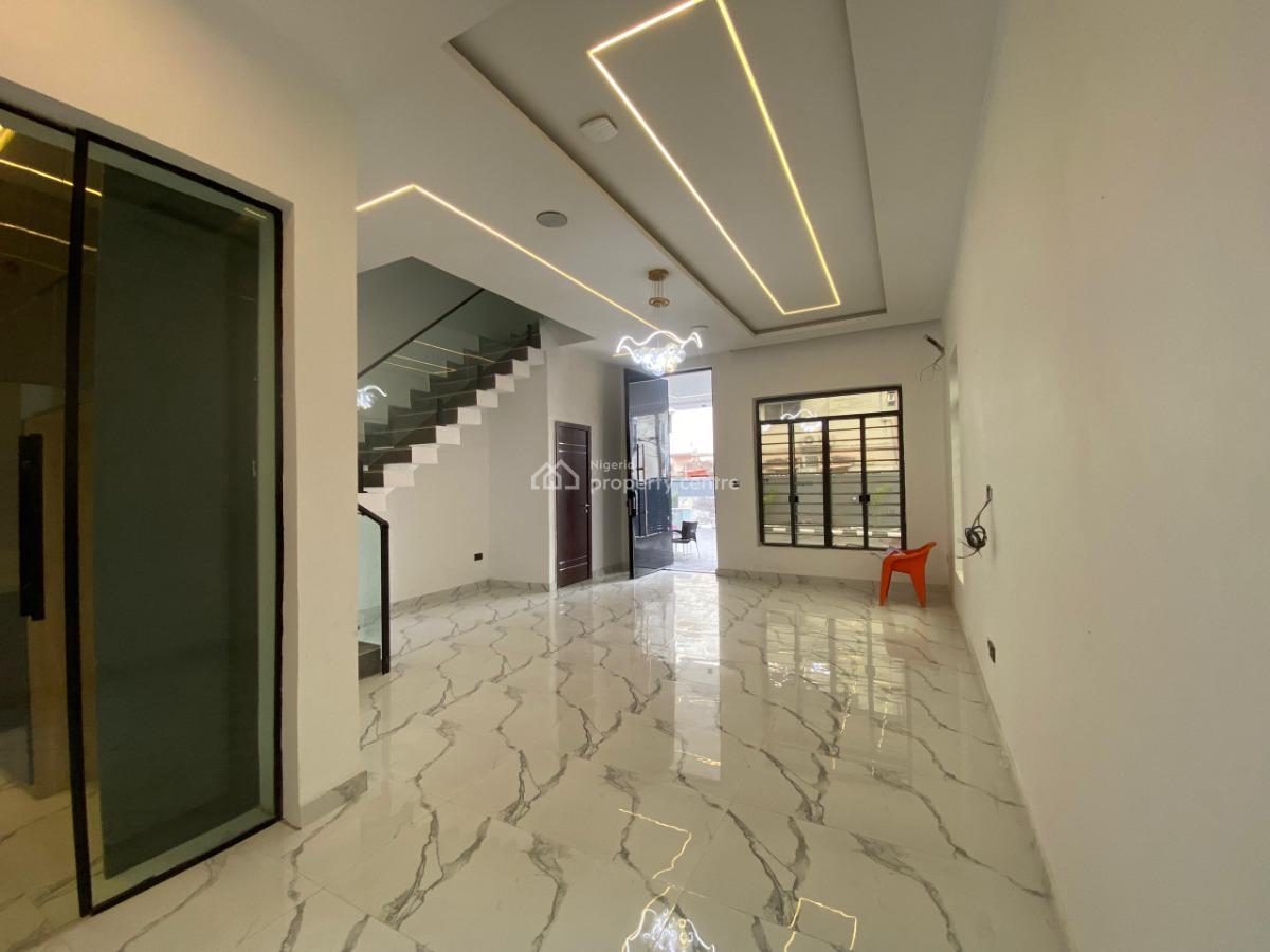 a 4 Bedroom Duplex, By Shoprite Road, Osapa, Lekki, Lagos, Terraced Duplex for Sale