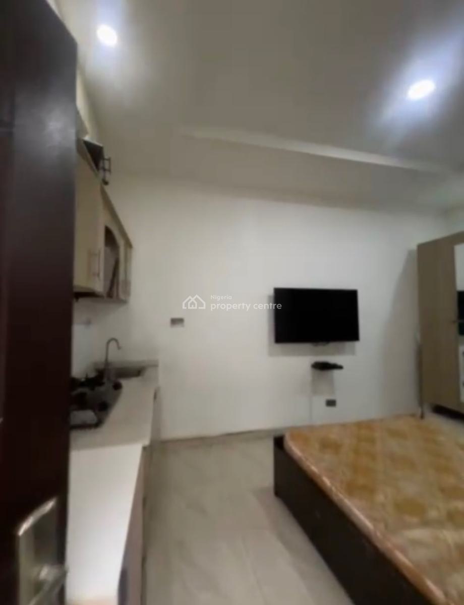 Furnished Studio Apartment Available, Chevron, Lekki Expressway, Lekki, Lagos, Self Contain (single Rooms) for Rent