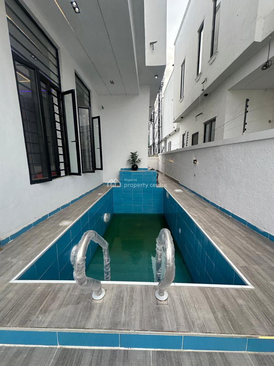 Luxury 4 Bedroom Fully Detached Duplex with Bq and Swimming Pool, Ajah, Lagos, Detached Duplex for Sale