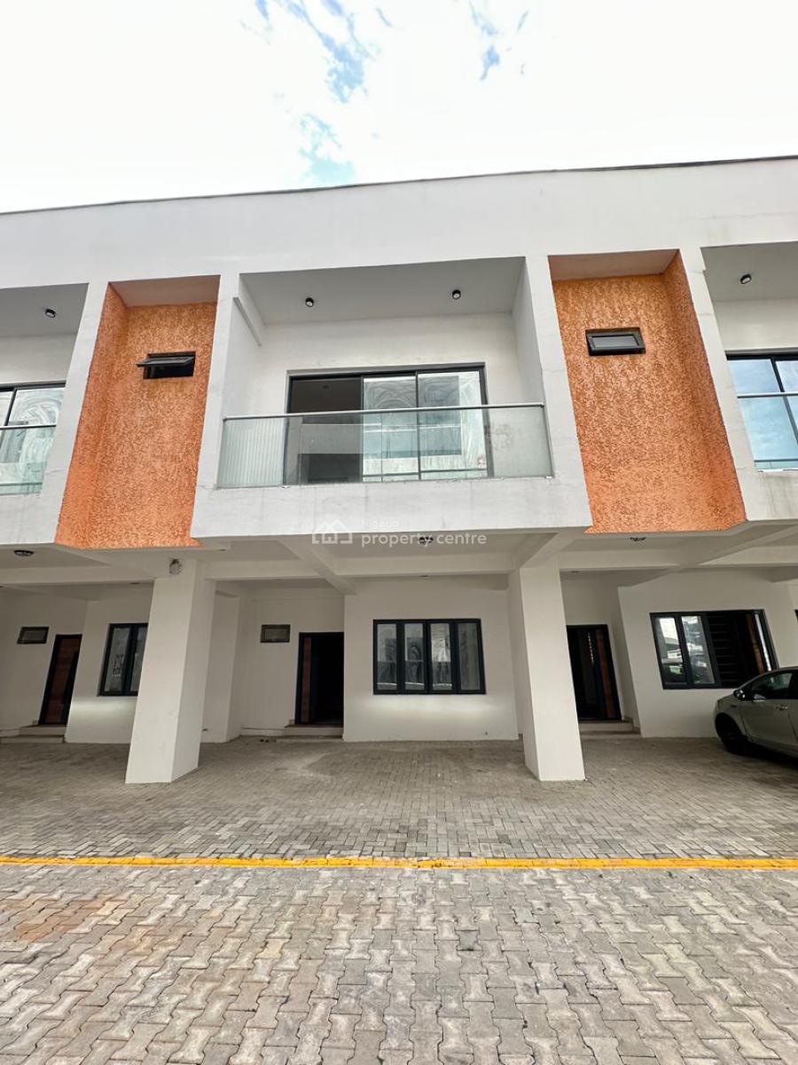 Spacious Luxury 3 Bedroom Terrace Duplex with Bq, Chevron Toll Gate, Orchid Road, Lekki, Lagos, Terraced Duplex for Sale