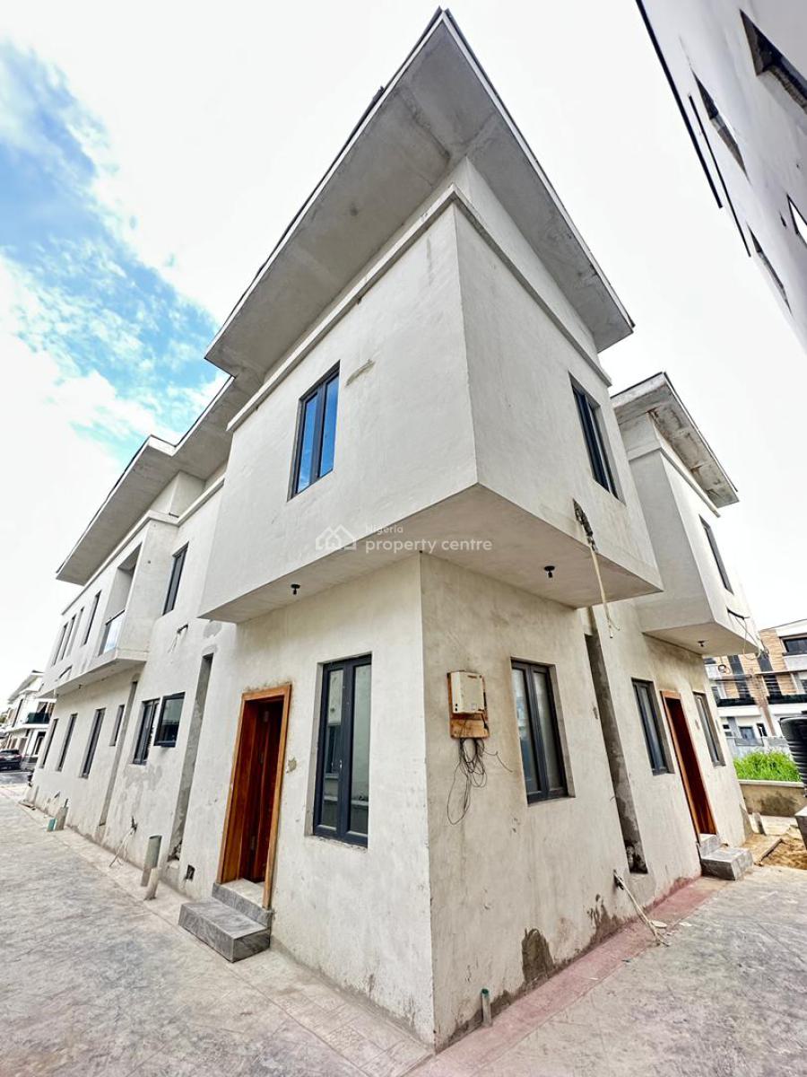 Well-built Spacious 4 Bedroom Detached Duplex W/ Bq + 2 Bed Duplex, Chevron Toll Gate, Orchid Road, Lekki, Lagos, Detached Duplex for Sale