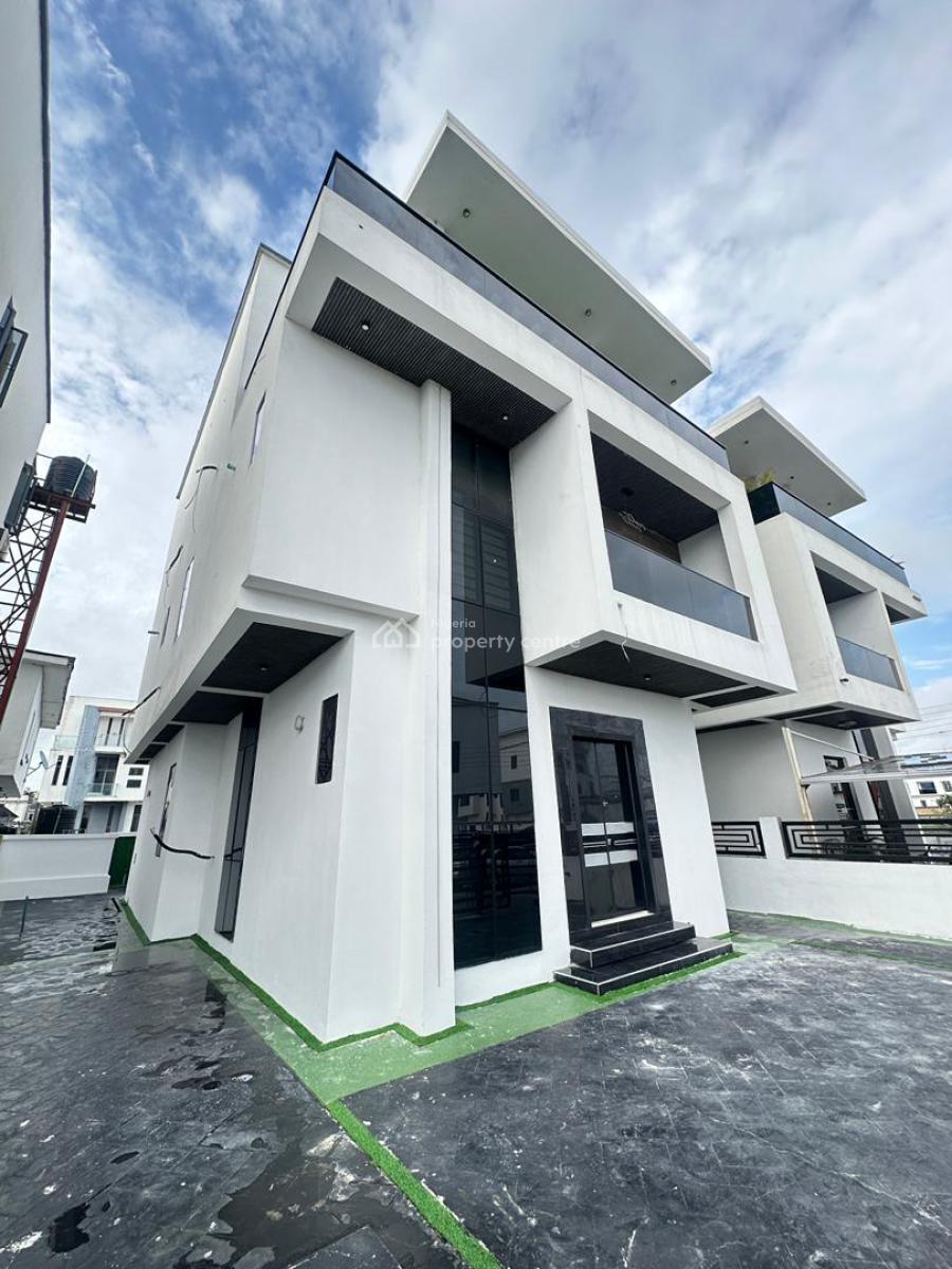 Spacious 4 Bedroom Fully Detached Duplex W/ Bq, Pool & Rooftop Terrace, Chevron Toll Gate, Orchid Road, Lekki, Lagos, Detached Duplex for Sale