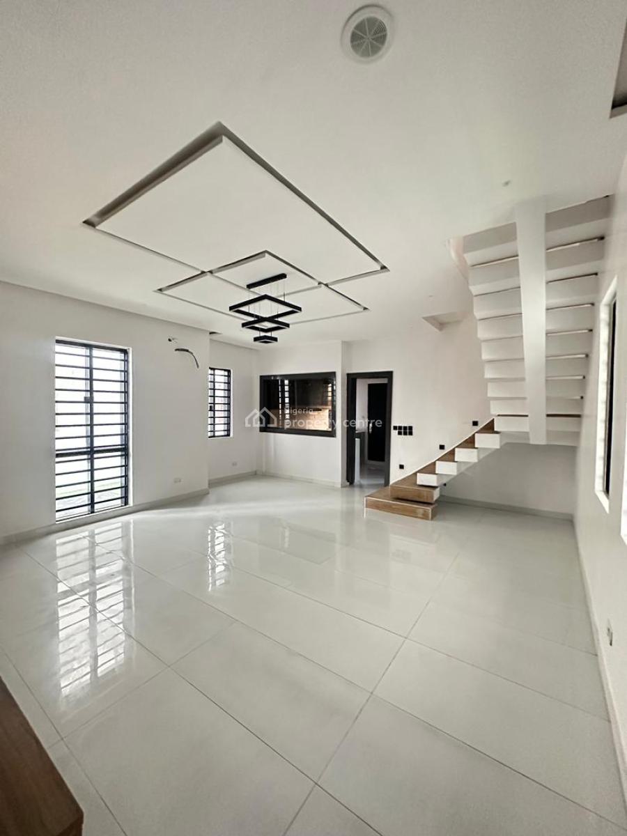 Spacious 4 Bedroom Fully Detached Duplex W/ Bq, Pool & Rooftop Terrace, Chevron Toll Gate, Orchid Road, Lekki, Lagos, Detached Duplex for Sale