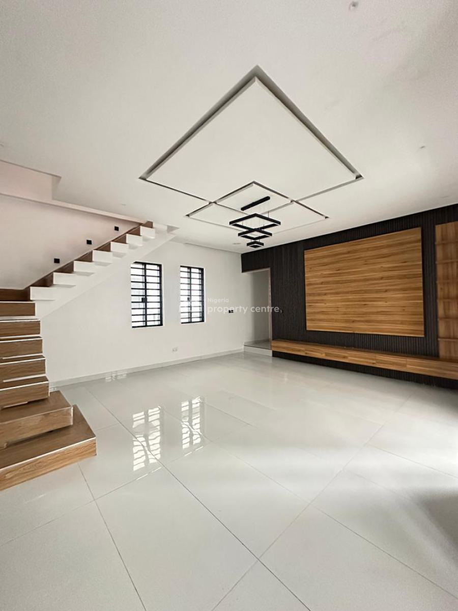 Spacious 4 Bedroom Fully Detached Duplex W/ Bq, Pool & Rooftop Terrace, Chevron Toll Gate, Orchid Road, Lekki, Lagos, Detached Duplex for Sale