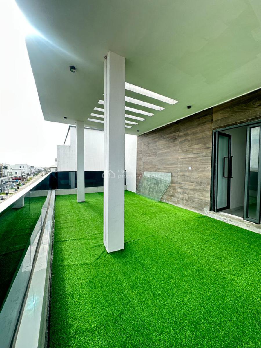 Spacious 4 Bedroom Fully Detached Duplex W/ Bq, Pool & Rooftop Terrace, Chevron Toll Gate, Orchid Road, Lekki, Lagos, Detached Duplex for Sale