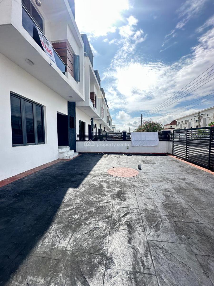Elegant 5 Bedroom Terrace Duplex with Bq and Rooftop Terrace, Chevron Toll Gate, Orchid Road, Lekki, Lagos, Terraced Duplex for Sale