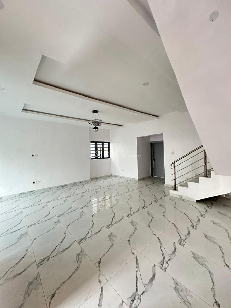 Elegant 5 Bedroom Terrace Duplex with Bq and Rooftop Terrace, Chevron Toll Gate, Orchid Road, Lekki, Lagos, Terraced Duplex for Sale