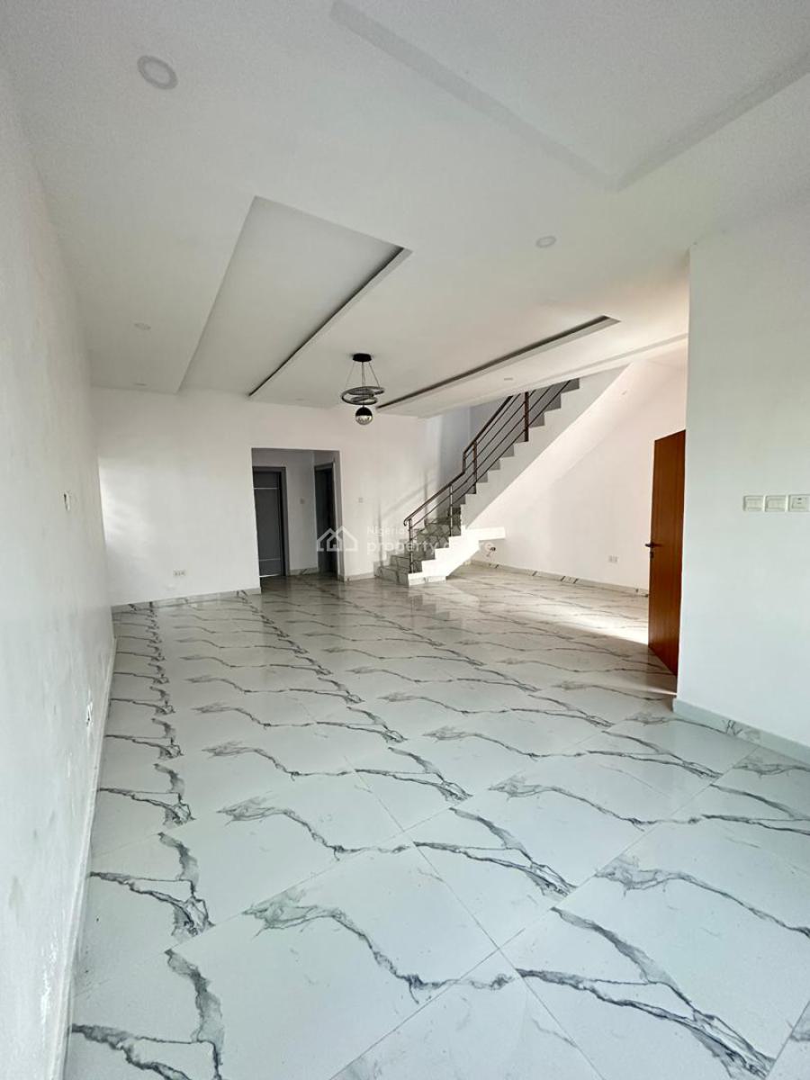 Elegant 5 Bedroom Terrace Duplex with Bq and Rooftop Terrace, Chevron Toll Gate, Orchid Road, Lekki, Lagos, Terraced Duplex for Sale