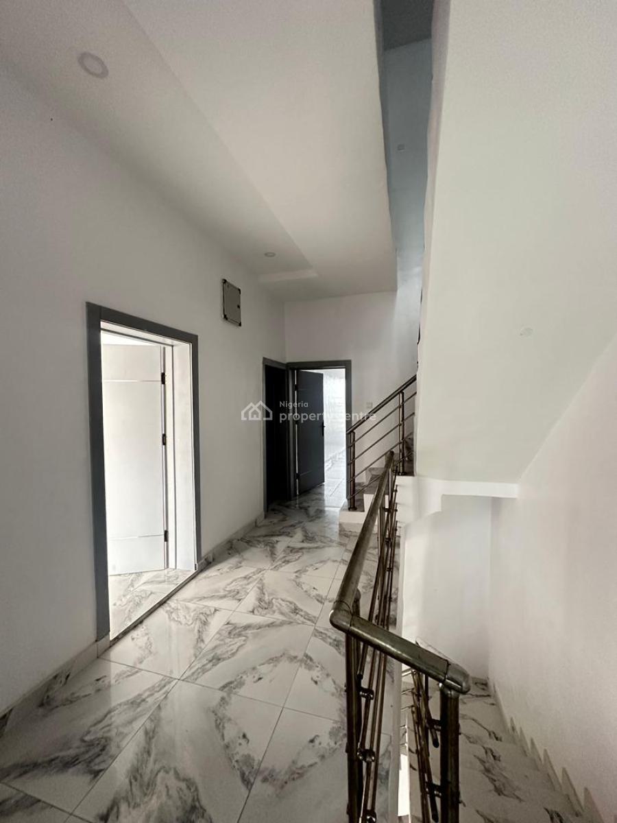 Elegant 5 Bedroom Terrace Duplex with Bq and Rooftop Terrace, Chevron Toll Gate, Orchid Road, Lekki, Lagos, Terraced Duplex for Sale