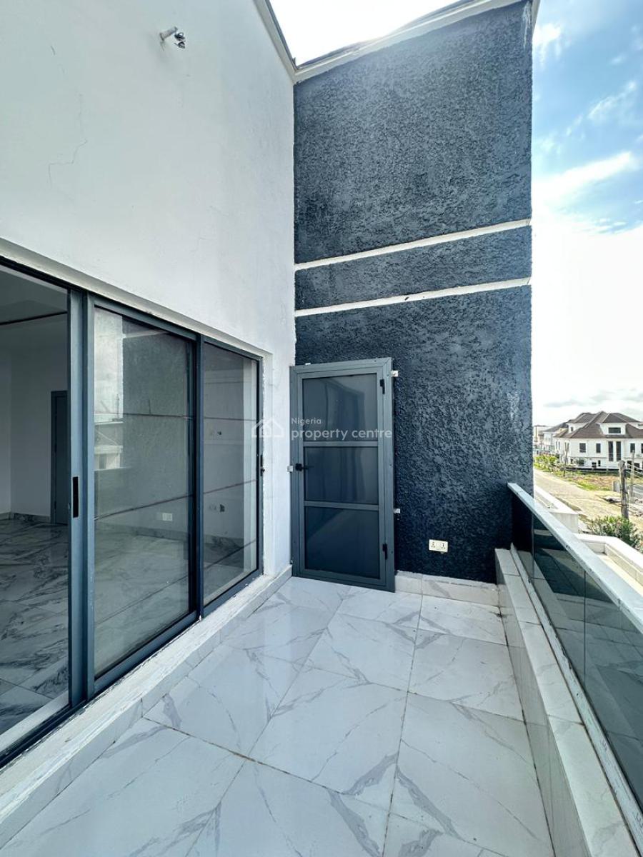 Elegant 5 Bedroom Terrace Duplex with Bq and Rooftop Terrace, Chevron Toll Gate, Orchid Road, Lekki, Lagos, Terraced Duplex for Sale