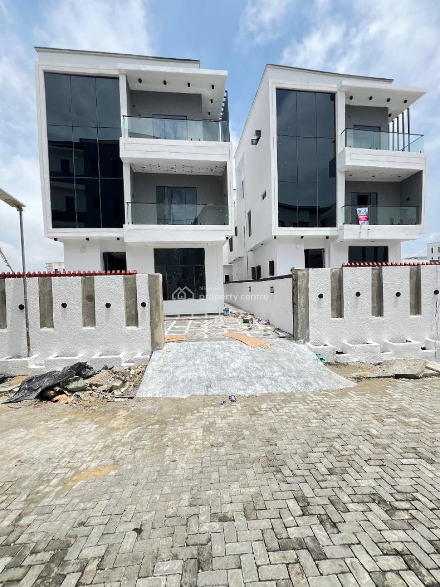 Exquisitely Built 5 Bedroom Fully Detached Duplex with Swimming Poo, Ologolo, Lekki, Lagos, Detached Duplex for Sale