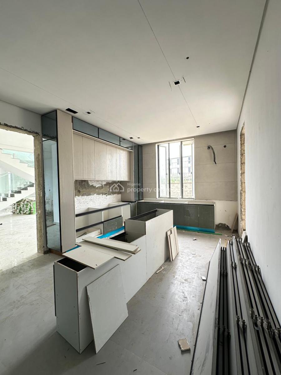 Well-built 5 Bedroom Semi-detached Duplex with Bq, Pool, Cinema, Cowrie Creek, Ikate, Lekki, Lagos, Semi-detached Duplex for Sale