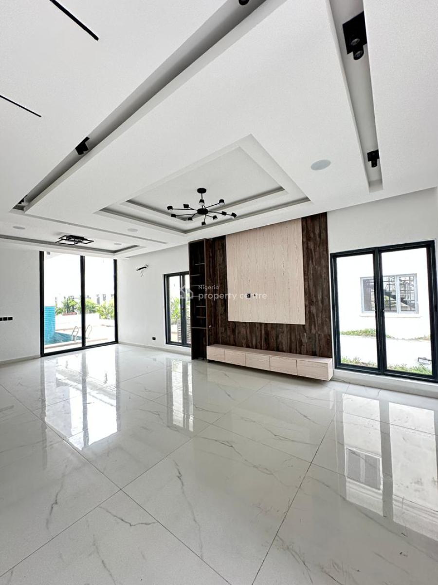 Outstanding Luxury 5 Bedroom Detached Duplex with Bq, Pool, Cinema, Cowrie Creek, Ikate, Lekki, Lagos, Detached Duplex for Sale