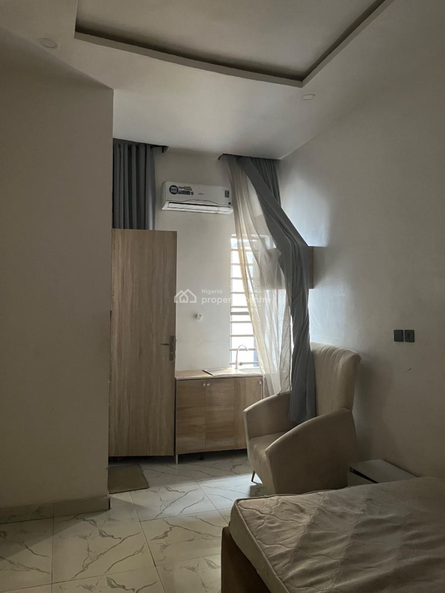 Fully Furnished Miniflat with an Open Plan Kitchen Available Shared, Gra, Ikota, Lekki, Lagos, Mini Flat (room and Parlour) for Rent