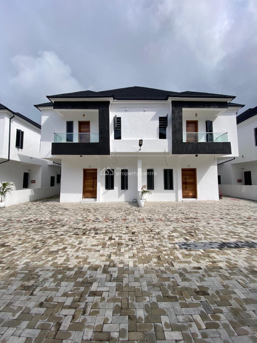 4 Bedroom Semi Detached Duplex with Bq, Swimming Pool, Gym, Vgc Extension, Vgc, Lekki, Lagos, Semi-detached Duplex for Sale
