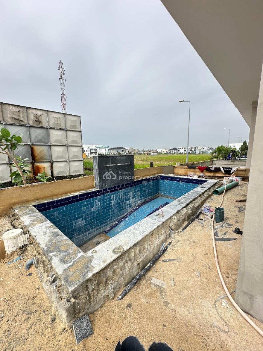 Luxury 5 Bedroom Semi-detached with Bq, Pool, Cinema & Rooftop Terrace, Ikate Elegushi, Lekki, Lagos, Semi-detached Duplex for Sale