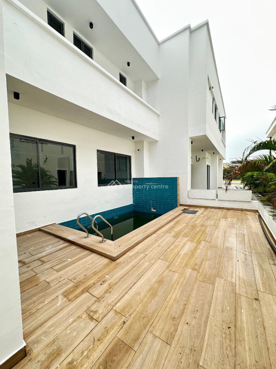 Luxury 5 Bedroom Detached with Bq,  Pool, Cinema and Rooftop Terrace, Ikate Elegushi, Lekki, Lagos, Detached Duplex for Sale