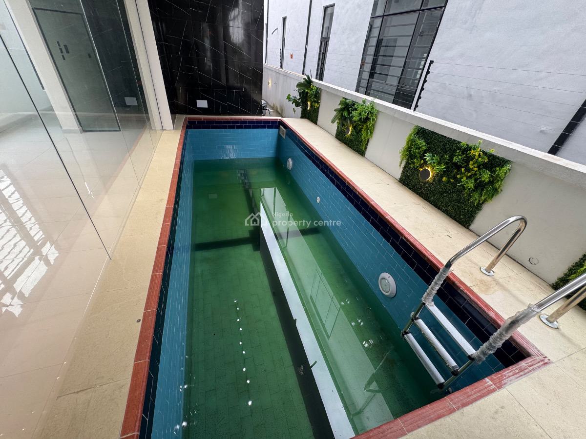 5bedroom Fully Detached Duplex with Bq, Swimming Pool,, Ikota, Lekki, Lagos, Detached Duplex for Sale