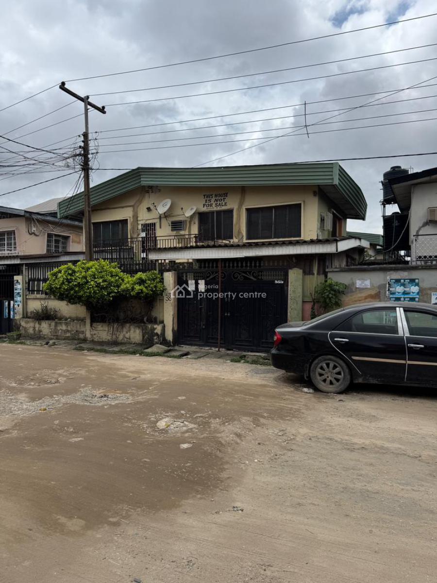 Buy and Renovate Storey Building in a Well Planned Location Suitable F, Off Cole Street, Surulere, Lagos, Block of Flats for Sale