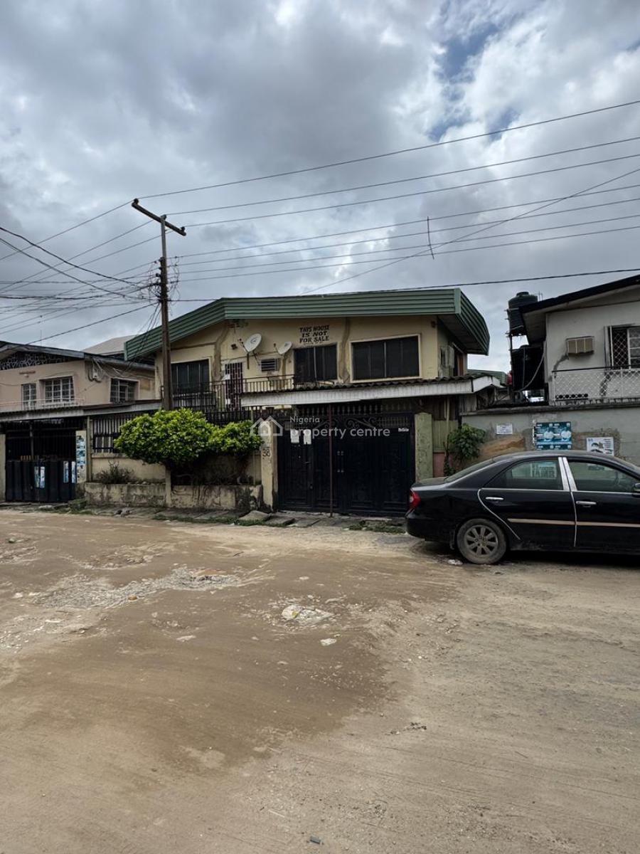 Buy and Renovate Storey Building in a Well Planned Location Suitable F, Off Cole Street, Surulere, Lagos, Block of Flats for Sale