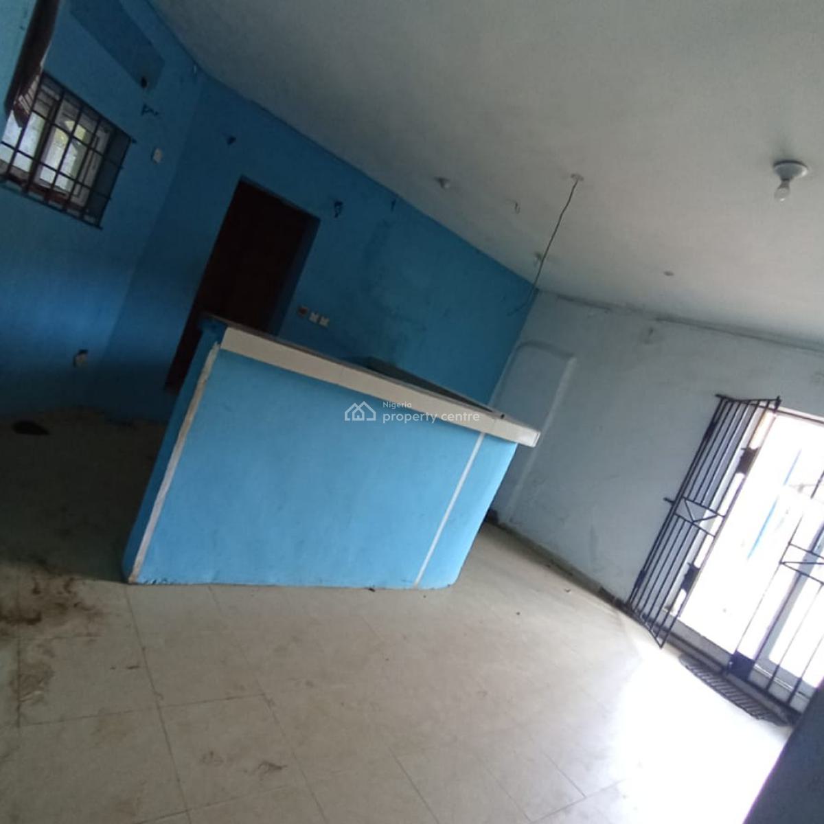 Commercial Hall with Space and Carwash Along The Road, Shagari Estate Egbeda Lagos, Alimosho, Lagos, Warehouse for Rent