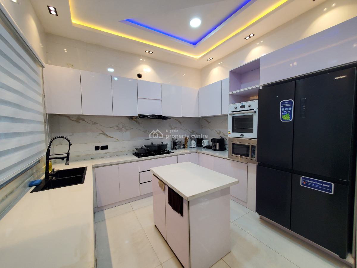 Furnished 4 Bedroom Semidetached Duplex with Bq, Ikate, Lekki, Lagos, Semi-detached Duplex for Rent