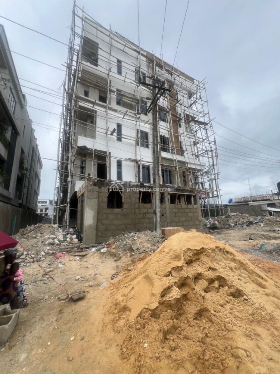 Spacious 2 Bedroom Flat with Elevator and Gym, Ikate, Ikate Elegushi, Lekki, Lagos, Flat / Apartment for Sale