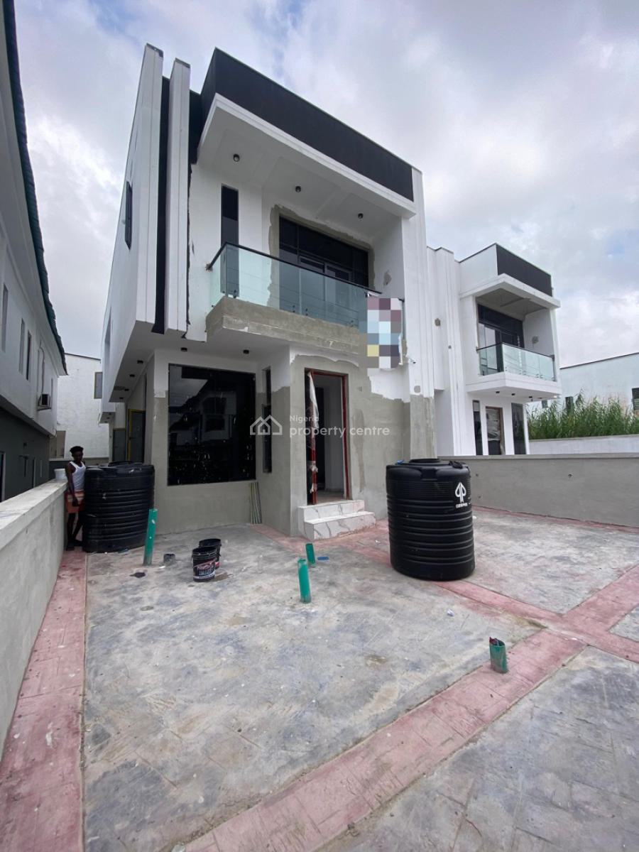 4 Bedroom Fully Detached Duplex with Bq & Solar, Vgc Extension, Lekki, Lagos, Detached Duplex for Sale