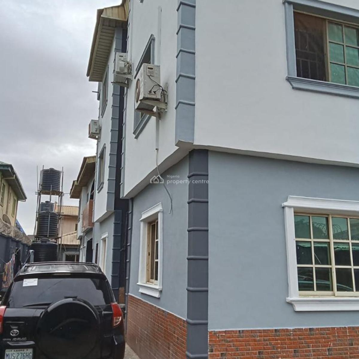 Modern Block of 10 Flats with 2 Shops at Off Lasu Isheri, Off Omark Bus Stop Lasu Igando Road, Alimosho, Lagos, Block of Flats for Sale